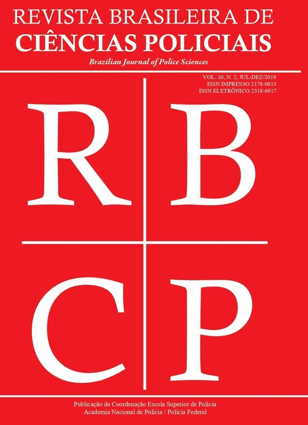Capa da RBCP v. 10, n. 2 (2019)
