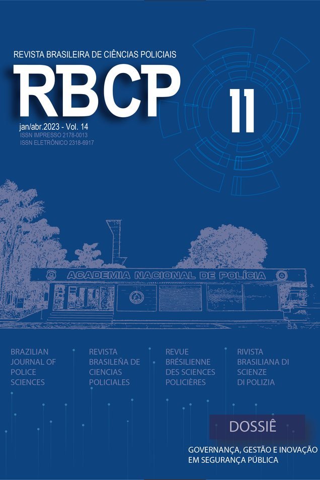 Capa da RBCP v. 14, n. 11 (2023): Governança, Gestão e Inovação em Segurança Pública