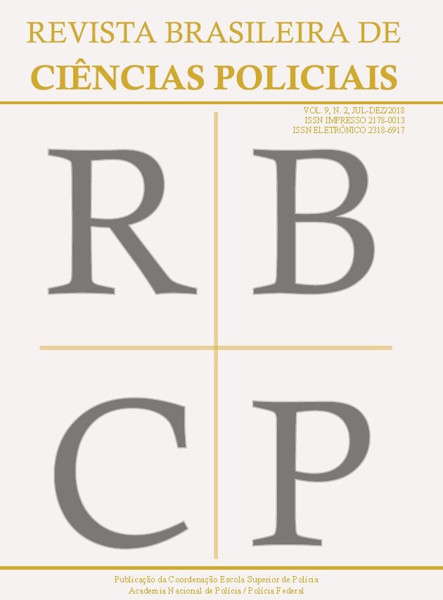Capa da RBCP v. 9, n. 2 (2018)
